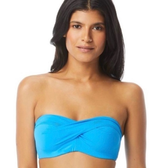 NWT COCO REEF Bra Sized 5-Way Underwire Bikini Top Sea Blue - Picture 1 of 14